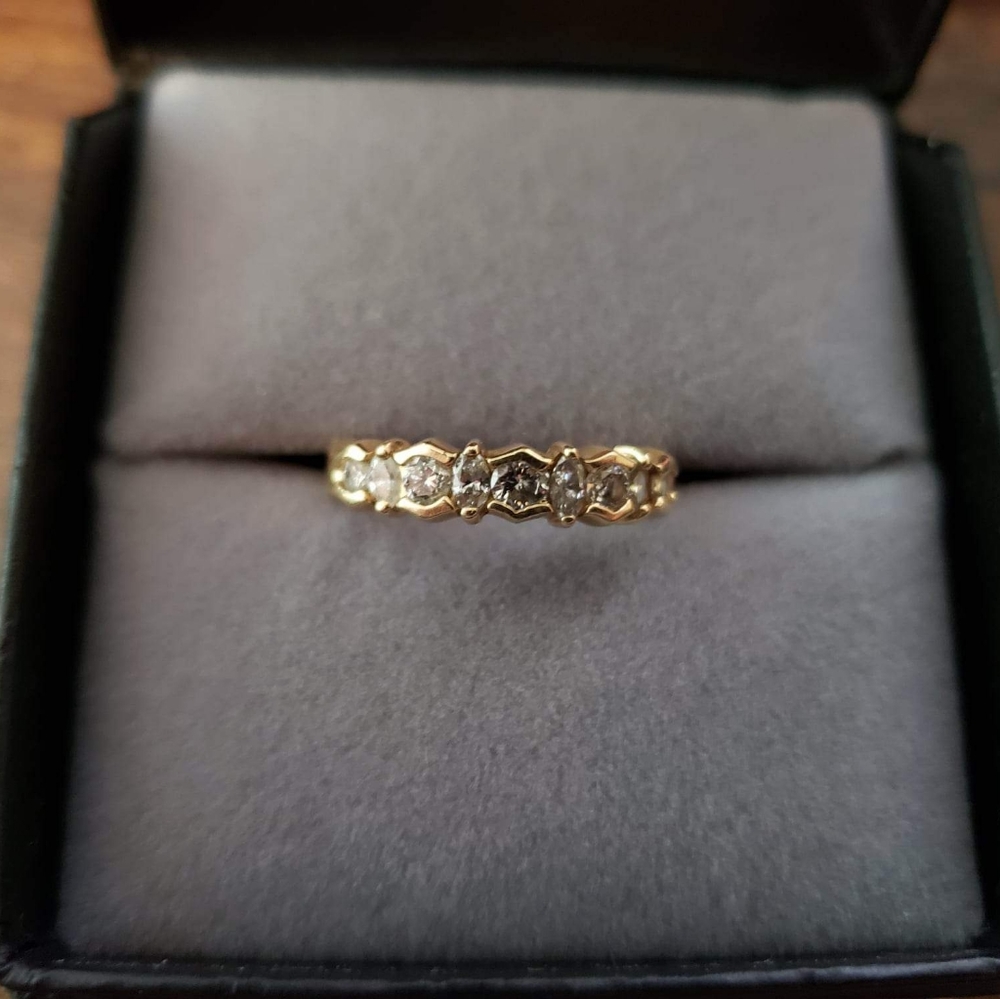 Diamond band size 5